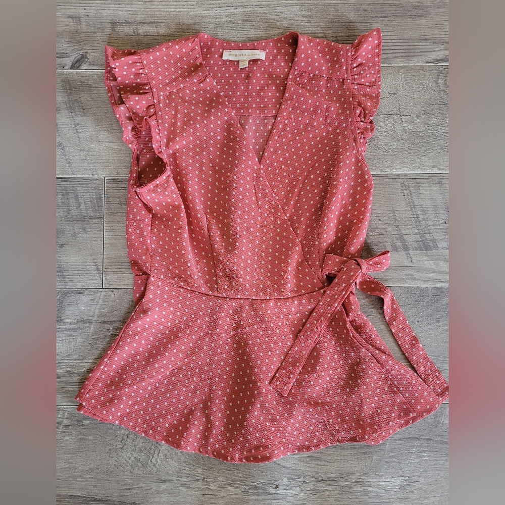 Polk a dot blouse